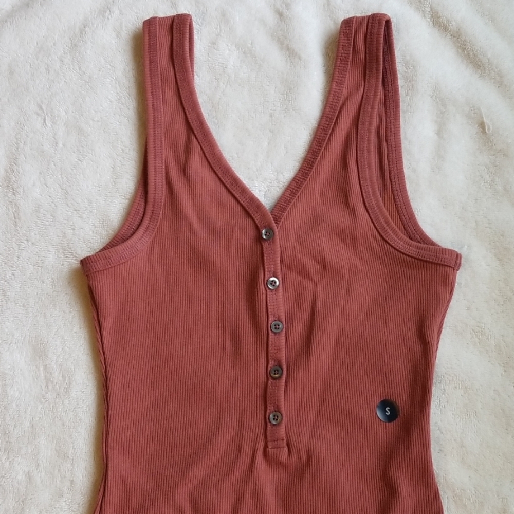 Ribbed Tank Bodysuit